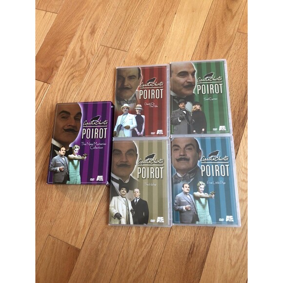 Poirot - The New Mysteries Collection (Death on the Nile / Sad Cypress / 4 DVD's - Picture 1 of 5